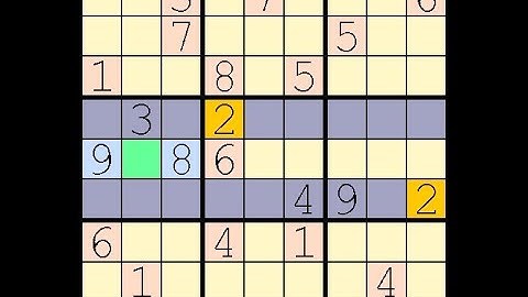 How to Solve New York Times Sudoku Hard  August 10, 2023