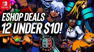 New Nintendo ESHOP Sale Live Now! 12 Under $10! Nintendo Switch Deals