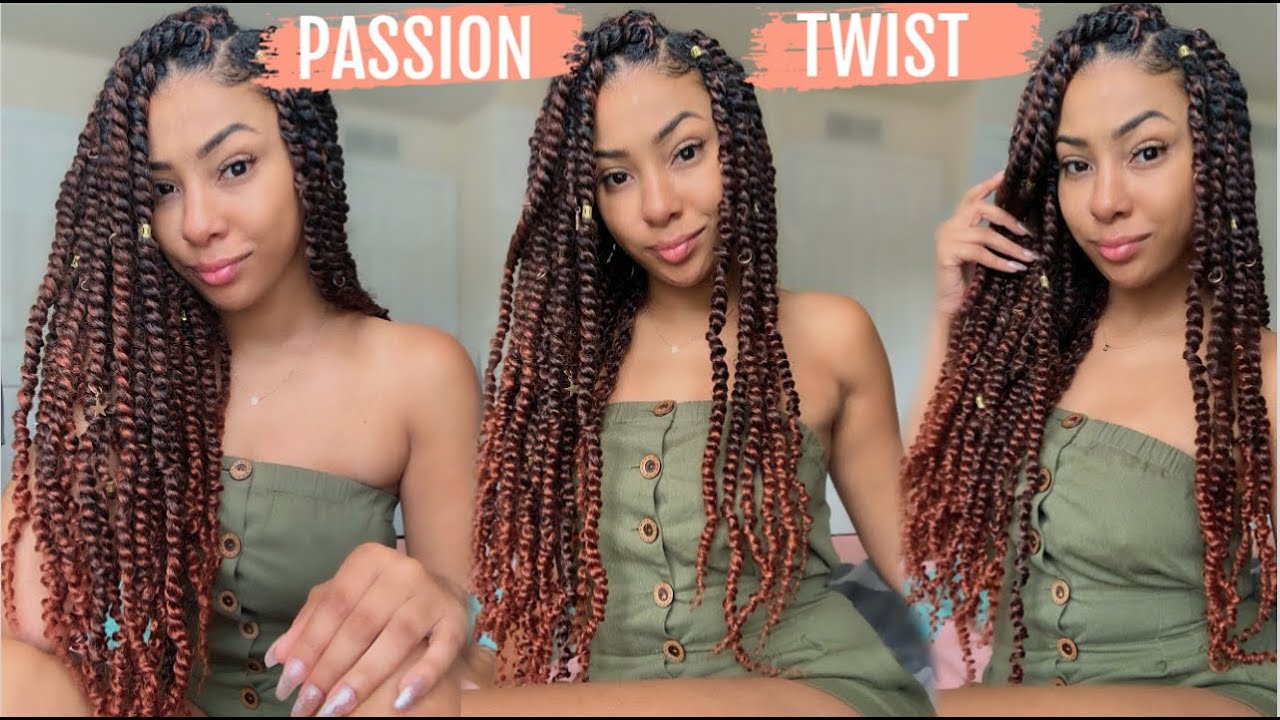 Passion Twists Hairstyles: What they are, Tutorials & Type of hair used