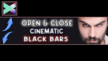 How To Create Black Bars Open and Close Cinematic Effect In Filmora X | Open & Close Black Bars.