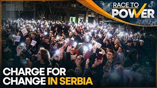 Serbia Protests: Silent Protest In Belgrade, Protesters Demand Snap Elections | Race To Power