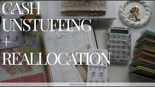 Reallocation & Cash Unstuffing | ~$5000 back to the bank |  2 in 1 video! ♡