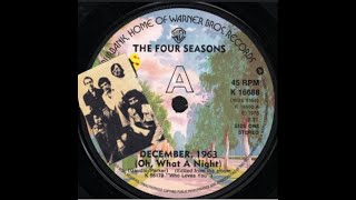 The Four seasons December of 1963  ( Oh What a night) (Subtitulado Ingles y español ) HD HQ