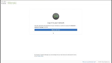 Meraki Systems Manager and Azure authentication for Enrollment