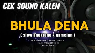 Dj Bhula Dena - Slowed Full Bass | Aashiqui 2 Songs | Indian Remix Song