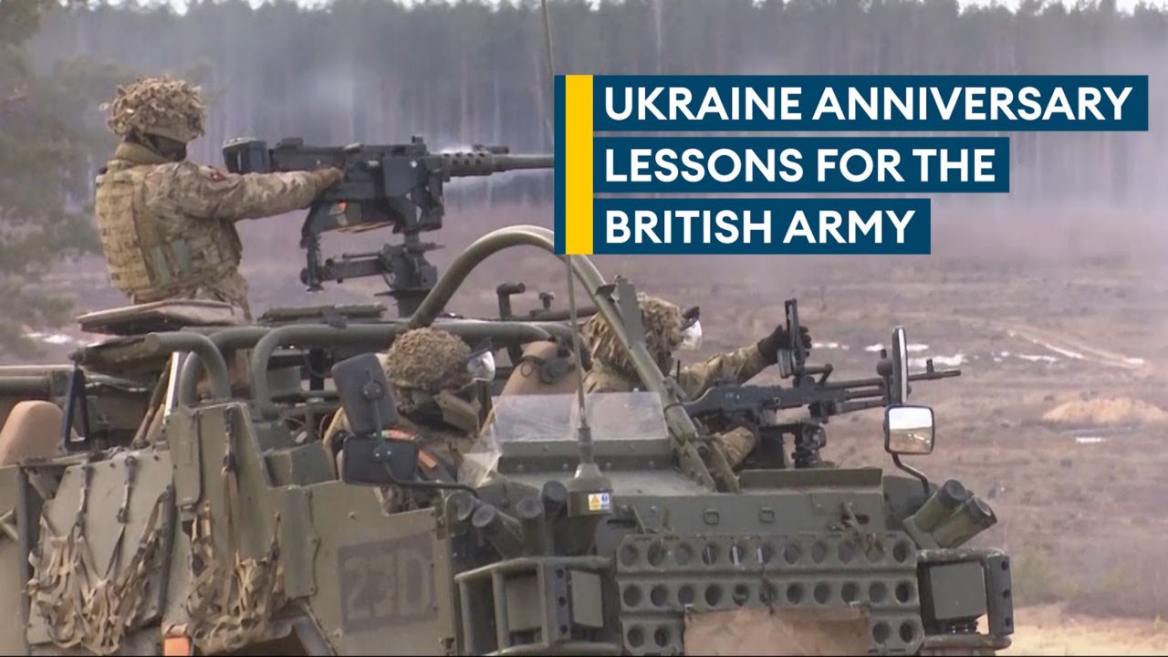 Vital lessons from two Years of all-out War in Ukraine for British Army