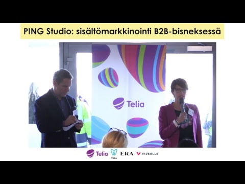 PING Studio B2B: Miten sisältömarkkinointi muuttaa yrityksiä?