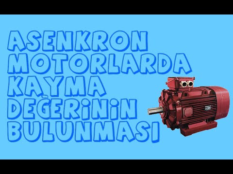 Video: Asenkron motorda kayma neden önemlidir?