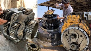 Repairing Process of Caterpillar Transmission | Restoration of Caterpillar Transmission| Transmisson