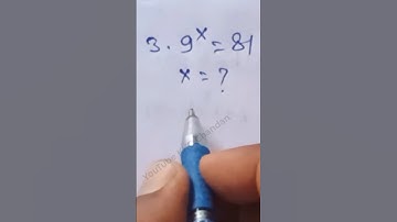 Exponential Equation Solve #maths #mathematics #shorts #maths #shorts #olympiadmathematics