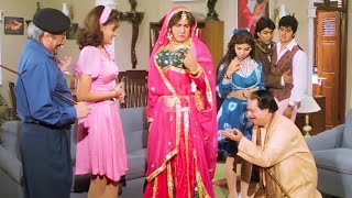 मेरे लंदन के महल में तुम्हारा बाजा बजाऊँगी!🤪 AUNTY NO. 1 Comedy Scenes Govinda Kader Khan की  कॉमेडी