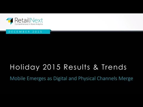 Deborah Weinswig & RetailNext Present Holiday 2015 Results & Trends