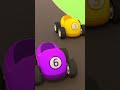 Racing cars find the SURPRISE EGGS! Where are the EGGS??? Cartoons for kids #shorts #cartoons
