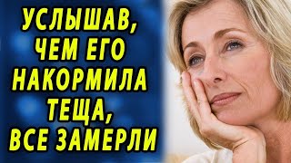 Услышав Чем Его Накормила Теща, Все Замерли