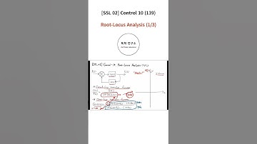 [Shorts #139] [SSL 02] Control 10 - Root-Locus Analysis (1/3)