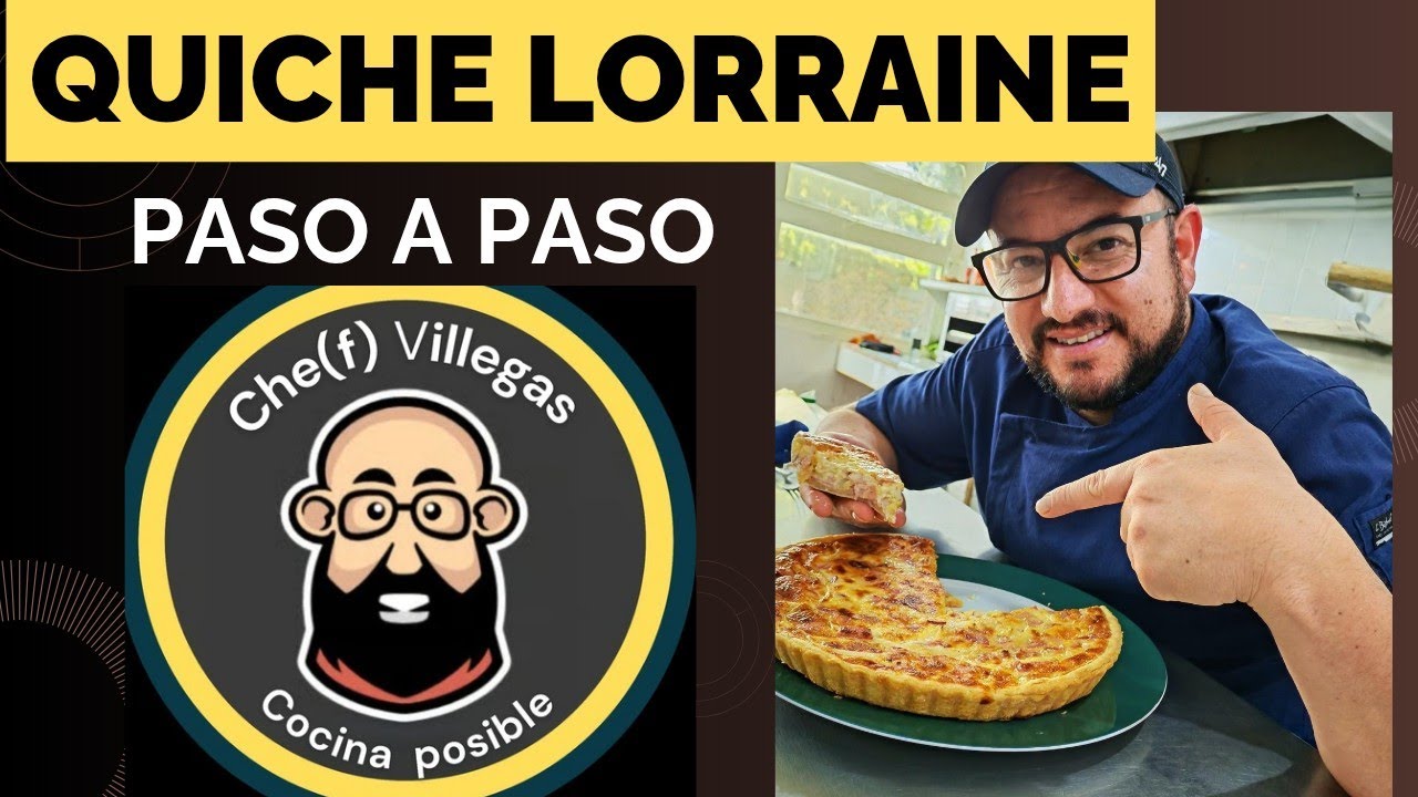 Quiche lorraine paso a paso 