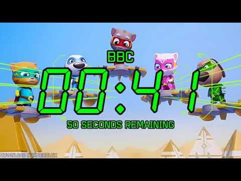 BBC News 100 Seconds Timer Countdown (Font used: Alarm Clock) (Subscribe for More)