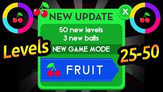 Color Switch FRUIT Levels 25-50 🍒🍒 screenshot 3