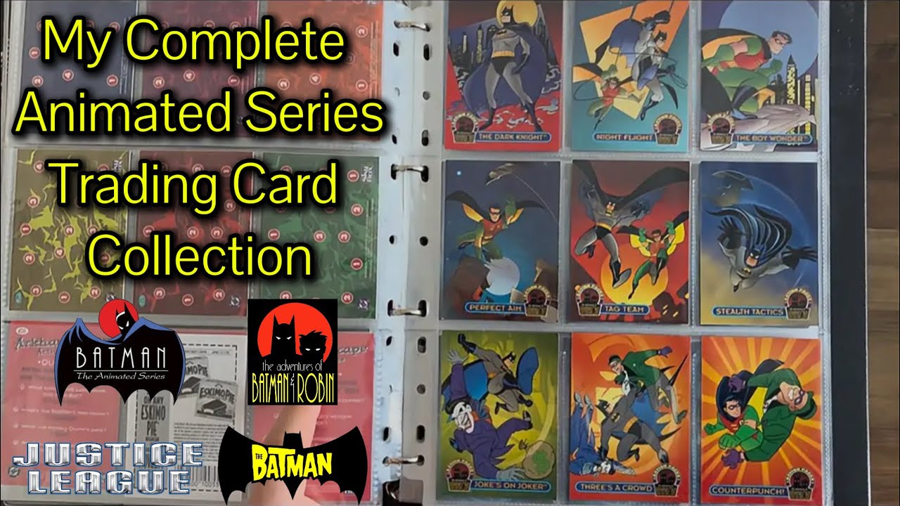 EVERY Batman Animated Series Complete Trading Card Set!!
