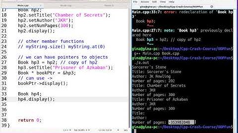 How to define and use constructors and destructors in an OOP program