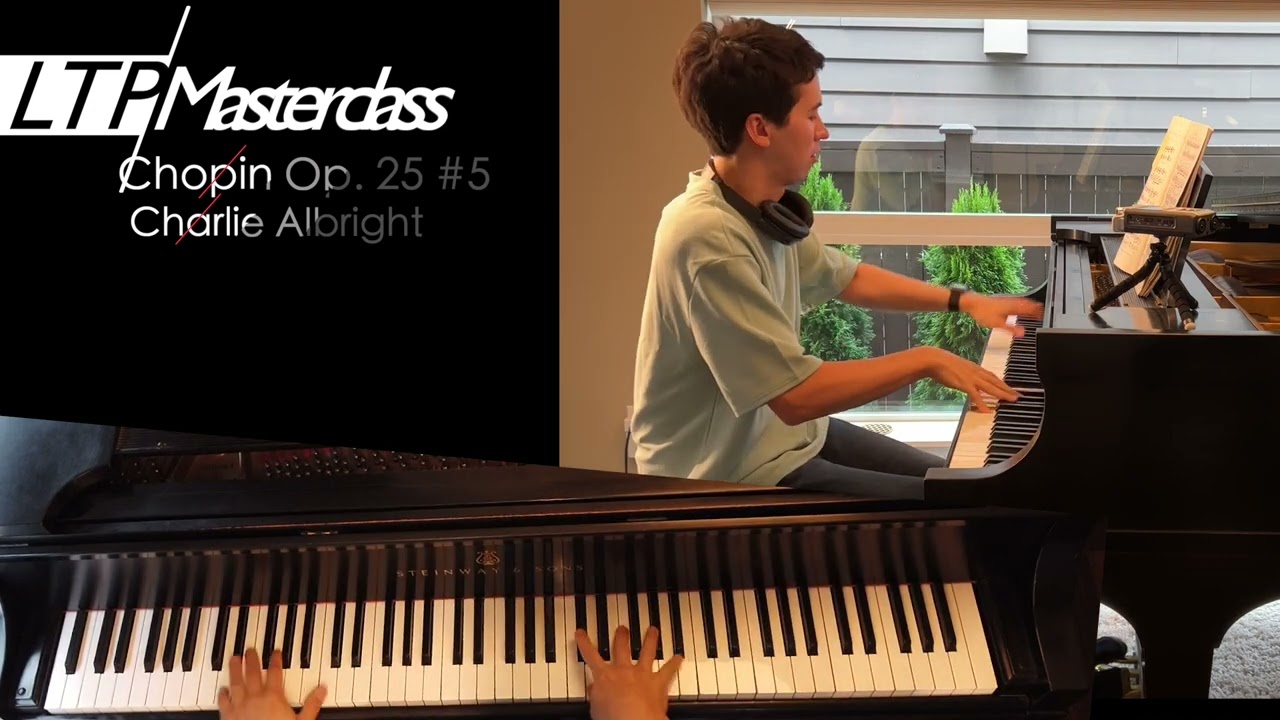 Learn to Play Masterclass - Chopin Etude Op. 25, #5: Wrong Note - Charlie Albright, Pianist