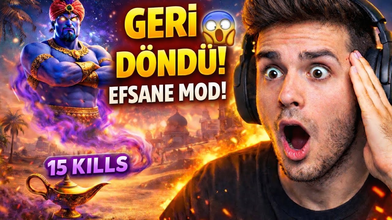 EFSANE 1V3! ALAADDİN MODU GERİ GELDİ! 