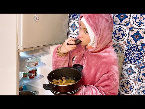 لما تقوم تدخل الحمام بالليل في البرد