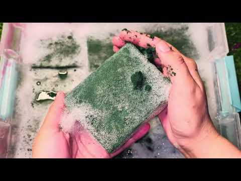 Soapy & Soaked Floral Foam Crushing!