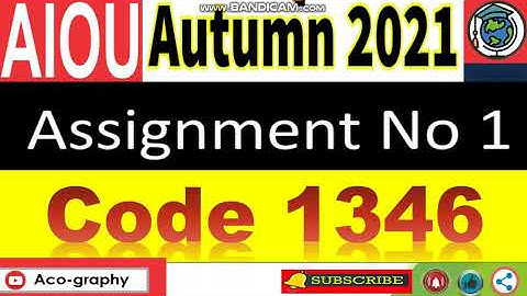 ⏩ AIOU Code 1346 Solved Assignment No.1 Autumn 2021 || Commercial Accessories || Level: FA/ I.Com