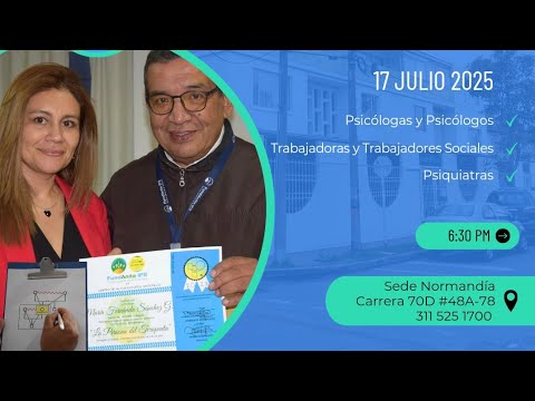 Presentación Virtual Enero 2021: LA PERSONA DEL TERAPEUTA