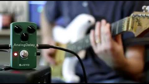 Demostration Of Tones,Pedal Joyo Analog Delay Jf-33