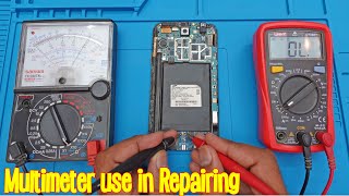 How to use Analog and Digital Multimeter in Mobile Phone Repairing to trace fault Tutorial 6 screenshot 5