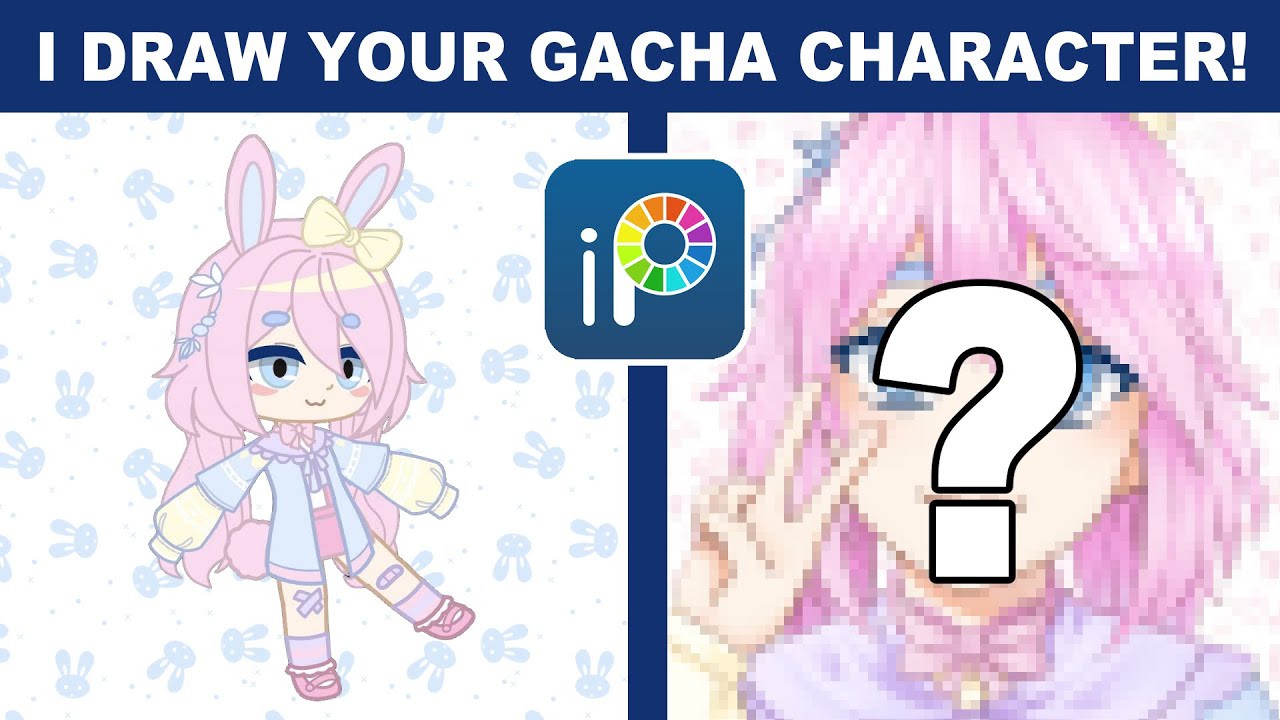 make a gacha life edit for you, or draw your oc this style