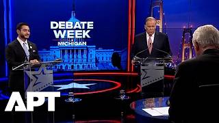 Rogers and El-Sayed Clash Over Iran War, Gas Prices & Canada Tariffs in Michigan Senate Debate | APT