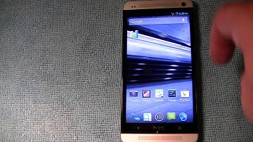 HTC One running CM10.1 CyanogenMod 4.2.2 Jelly Bean
