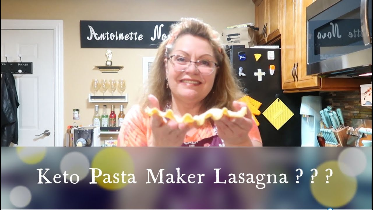 Hamilton Beach Pasta Maker Keto Lasagna