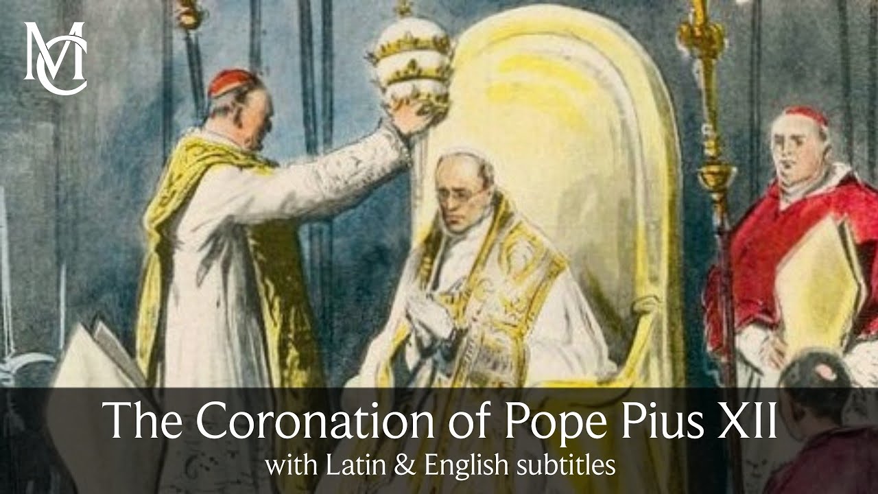 Pius Mardy Pope Pius Xii Coronation