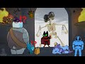 Mao Mao Door Surprise Part 2 [HALLOWEEN EDITION] | Siren Head Skeleton | Skeletor | Skelly (Piggy)