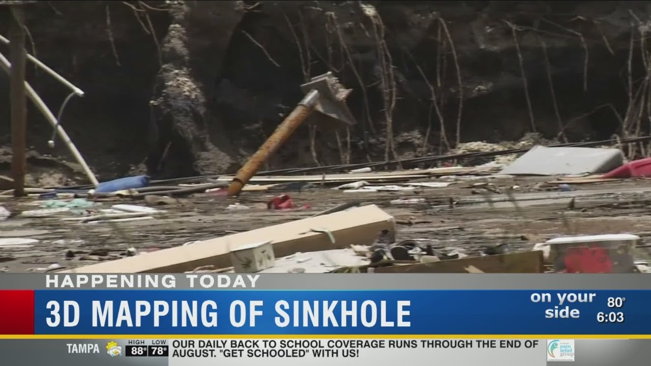 Researchers study Land O' Lakes sinkhole YouTube