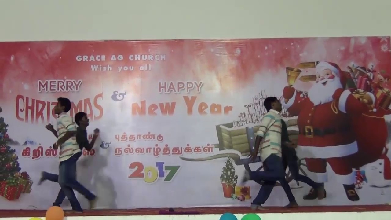 Thenaai inikka Oru seithiya Christmas dance by Inter Boys with Teacher Grace ag Church