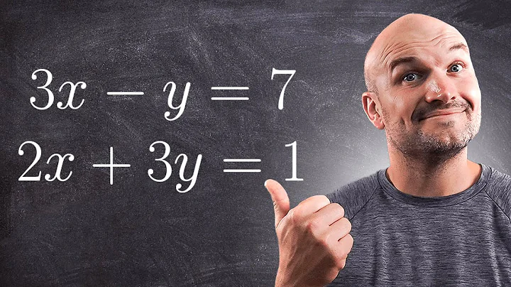 Substitution VS Elimination System of Equations