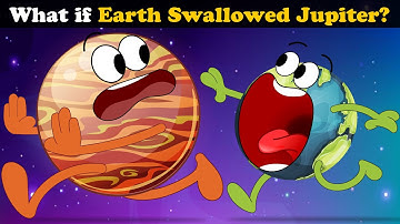 What if Earth Swallowed Jupiter? + more videos | #aumsum #kids #children #education #whatif