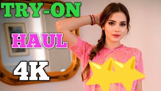 4K Home Cleaning Transparent Try On Haul Cleaning With Lori See Through Lingerie Try On Haul