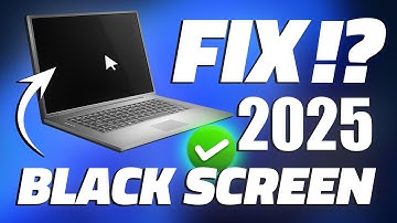 Fix Black Screen Problem on Windows 11 (2025 Easy Solution)