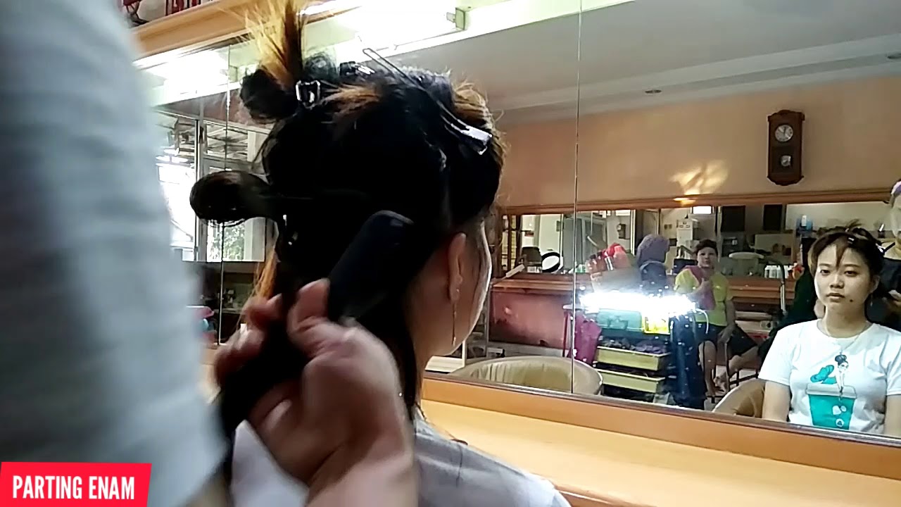  CARA  PARTING Rambut  untuk potongan Rambut  Wanita Pemula 
