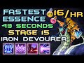 1 Shot Iron Devourer Stage 15 - Skill Rotation Guide | Seven Knights: Rebirth