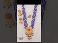 Latest long necklace designs/ long necklace designs
