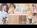 HUGE anime merch haul 🎴: manga, nendoroid, + more! (haikyuu, jjk, aot, one piece, tokyo revengers)