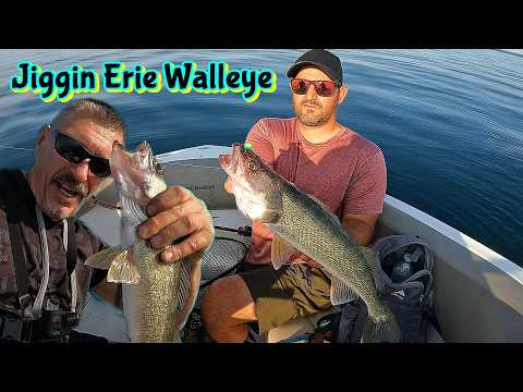 Drifting & Jigging for Erie Walleye