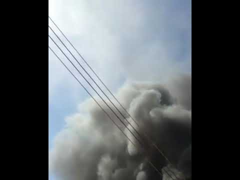 انفجار مصنع سراميك سالومي بمنطقة الصناعية في بحري